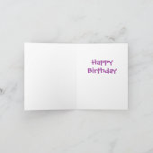Carte d'anniversaire Apple Blossom (Intérieur)