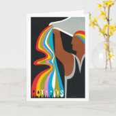 Carte d'anniversaire Aquarius Zodiac (Fleur jaune)