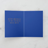 Carte d'anniversaire Aries Homme (Intérieur)