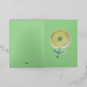 CARTE D'ANNIVERSAIRE ART ET DESIGN (Mise à l'extérieur)