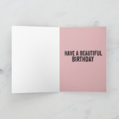 CARTE D'ANNIVERSAIRE ART FILLE ET CHIEN (Intérieur)