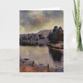 Carte d'anniversaire Art Loch Ordie, Scottish High (Devant)