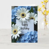 Carte d'anniversaire Artful Bloom (Fleur jaune)