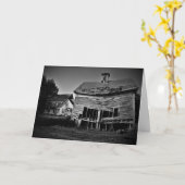 Carte d'anniversaire "Au bord de l'histoire" (Fleur jaune)