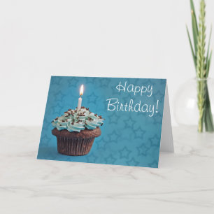 Carte d'anniversaire au chocolat