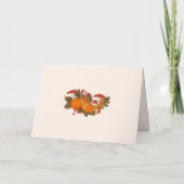 Carte d'anniversaire automne pour lui Personnalise (Dos)