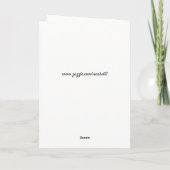 Carte d'anniversaire aux perles (Dos)