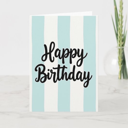 Carte d'anniversaire avec art sucré (Devant)