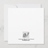 Carte d'anniversaire avec chat pour COVID19 Lockdo (Dos)