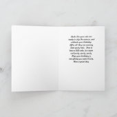 Carte d'anniversaire avec chats et fille d'exercic (Intérieur)