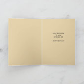 Carte d'anniversaire avec des lettres de jeu de mo (Intérieur)