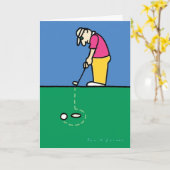 Carte d'anniversaire avec l'illustration de (Fleur jaune)