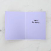 Carte d'anniversaire avec Lion Picure (Intérieur)