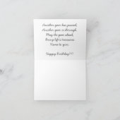 Carte d'anniversaire avec texte (Intérieur)