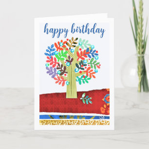 Carte d'anniversaire avec un poème de doux rêves p