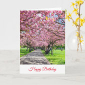 Carte d'anniversaire avec vue sur les fleurs de ce (Fleur jaune)