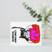 Carte d'anniversaire avec Yuki / birthdaycard (Debout devant)