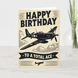 Carte d'anniversaire Aventure de vol