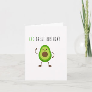 Carte d'anniversaire Avo Great Puns