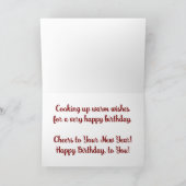 Carte d'anniversaire "Bacon for Haluski" (Intérieur)