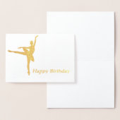 Carte d'anniversaire Ballerina (Affichage)