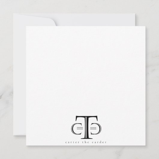 Carte d'anniversaire Banana Leaf (Dos)