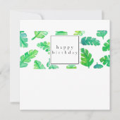 Carte d'anniversaire Banana Leaf (Devant)