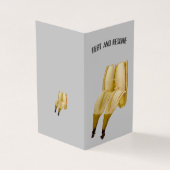 CARTE D'ANNIVERSAIRE BANANA REMERCIANT (Outside)