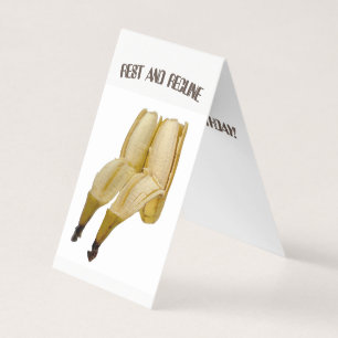 CARTE D'ANNIVERSAIRE BANANA REMERCIANT