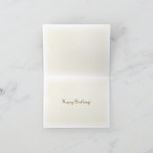 Carte d'anniversaire Basset de conduite (Intérieur)