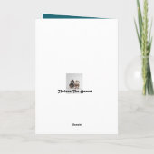 Carte d'anniversaire Basset Hound (Dos)
