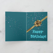 Carte d'anniversaire Basset Hound (Intérieur)