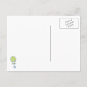 Carte d'anniversaire bébé (Dos)