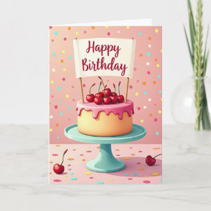 Carte d'anniversaire Berry Delight