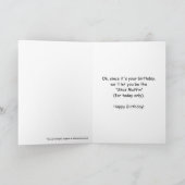 Carte d'anniversaire Bichon Frise (Intérieur)