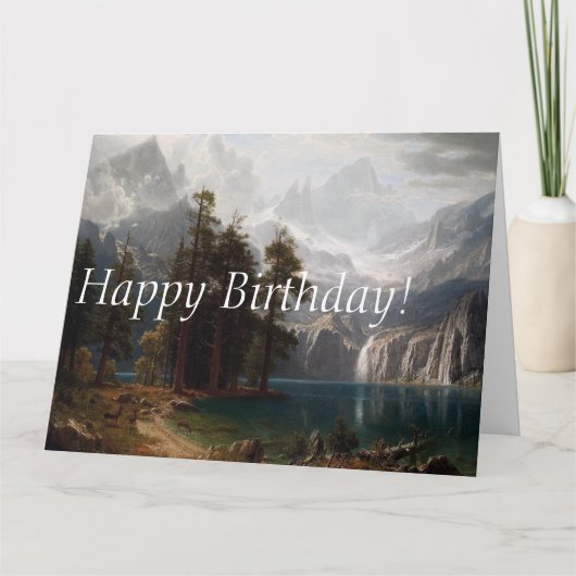 Carte d'anniversaire Big Bird Card de High Sierras (Devant)