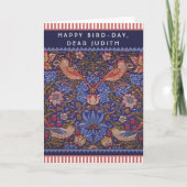 Carte d'anniversaire Birdwatcher (Devant)