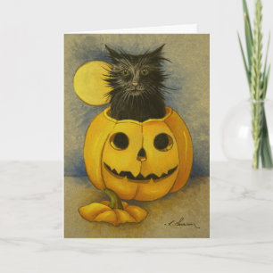 Carte d'anniversaire Black Magic Kitty 4919
