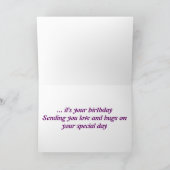 Carte d'anniversaire : Blackbird (Intérieur)