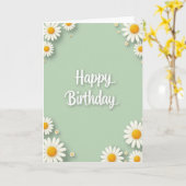 Carte d'anniversaire Blossom Tender (Fleur jaune)