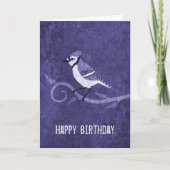 Carte d'anniversaire Blue Jay (Devant)