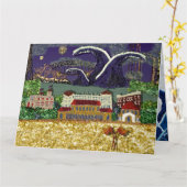 Carte d'anniversaire | Bondi Beach, Sydney Austral (Fleur jaune)