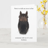 Carte d'anniversaire Boop (Fleur jaune)