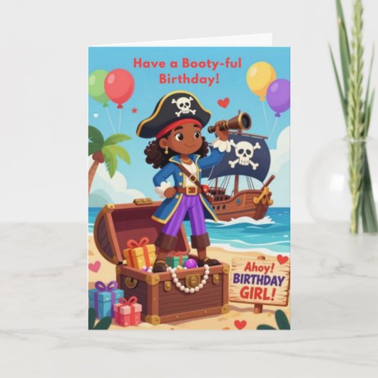 Carte d'anniversaire Booty-ful Celebration (Devant)