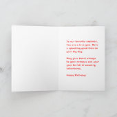 Carte d'anniversaire Booty-ful Celebration (Intérieur)