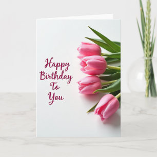 Carte d'anniversaire Bourgeon Délicat
