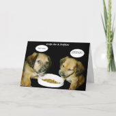 Carte d'anniversaire Bouton (Devant)