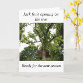 Carte d'anniversaire Bowls (Fleur jaune)