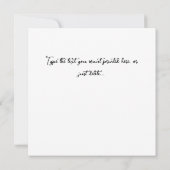 Carte d'anniversaire brésilienne heureuse, Feliz A (Dos)