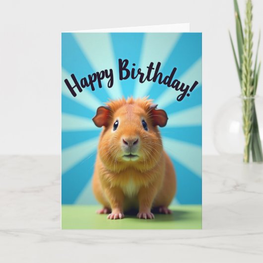 Carte d'anniversaire Bright Gaze (Devant)